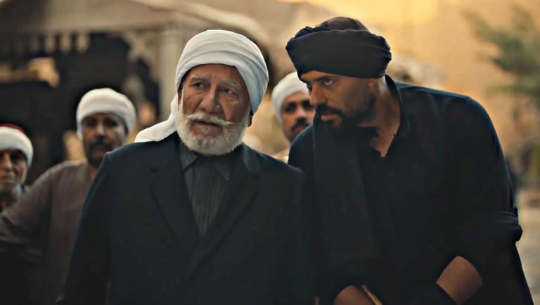 أحمد خليل في مشهد من مسلسل الفتوة