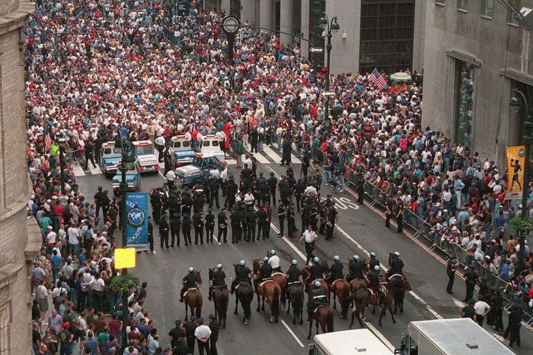 نيويورك لها تاريخ طويل مع الاحتجاجات العنيفة - أرشيفية
