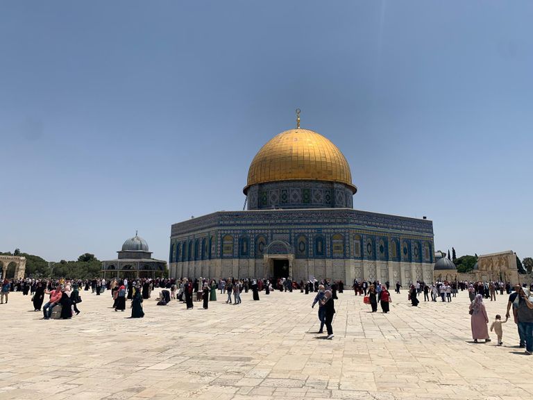 صلاة الجمعة بالأقصى