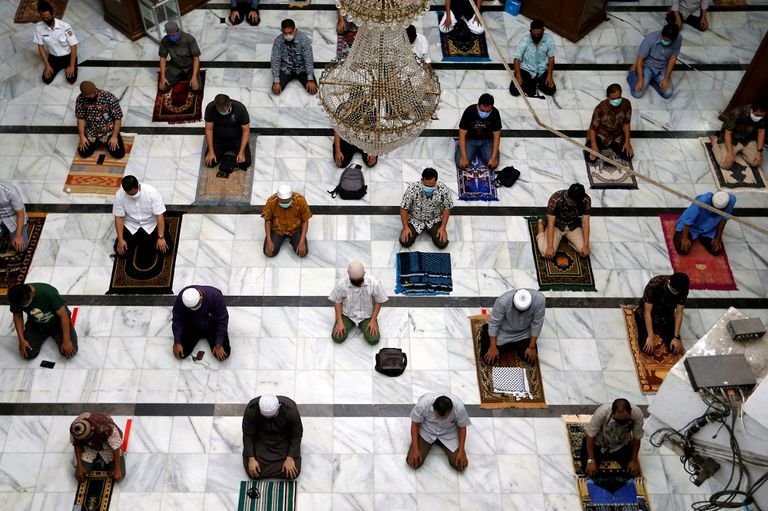 صلاة الجمعة في جاكرتا