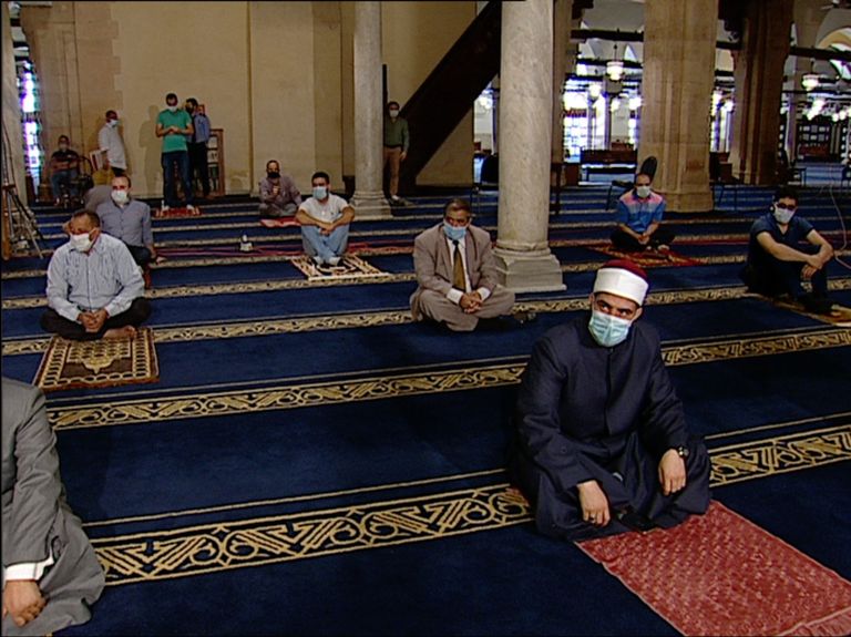 صلاة الجمعة في الجامع الأزهر