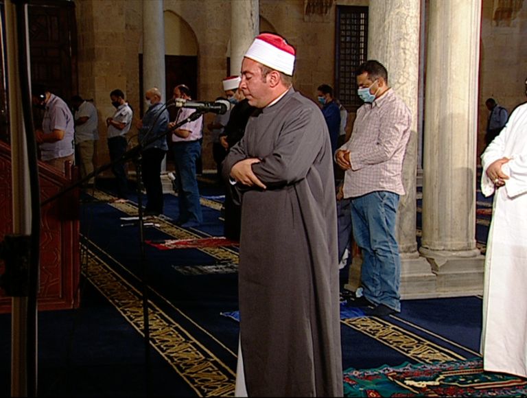 صلاة الجمعة في الجامع الأزهر