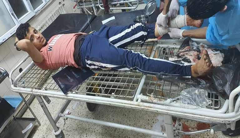 مقابر شهداء الجيش الليبي بعد حرقها في ترهونة