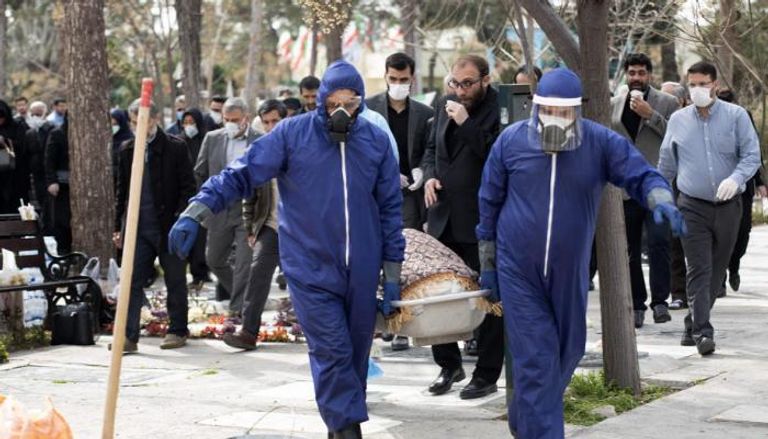 ارتفاع ضحايا كورونا في إيران