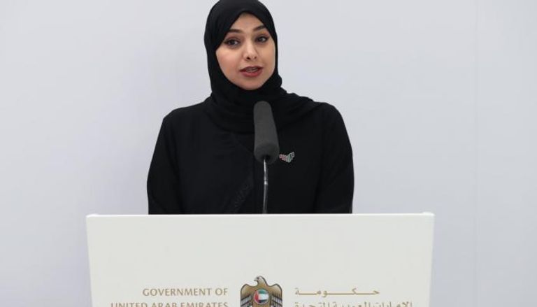 الدكتورة آمنة الضحاك الشامسي المتحدث الرسمي عن حكومة الإمارات