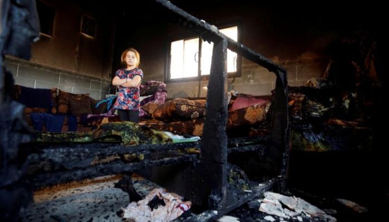 مستوطنون حرقوا منزل عائلة دوابشة وهم نيام 