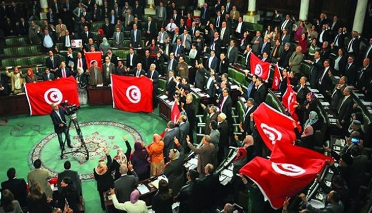 البرلمان التونسي خلال جلسة سابقة