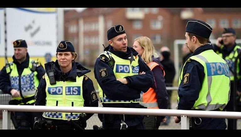 عناصر من الشرطة السويدية- أرشيفية