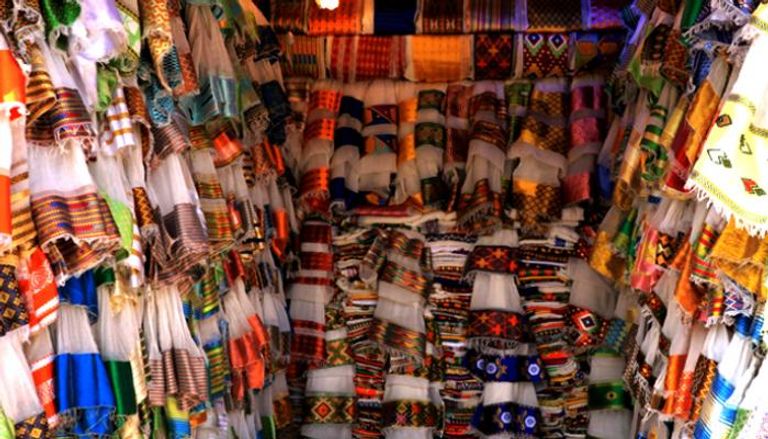 سوق شيروميدا موطن الملابس الشعبية الإثيوبية