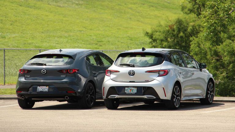 Mazda3 Vs Toyota Corolla Hatchback