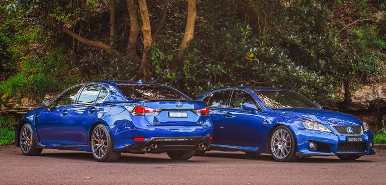 طرازي لكزس  IS F و GS F