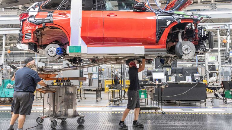 مصنع بي إم دبليو في مدينة سبارتانبرج الأمريكية