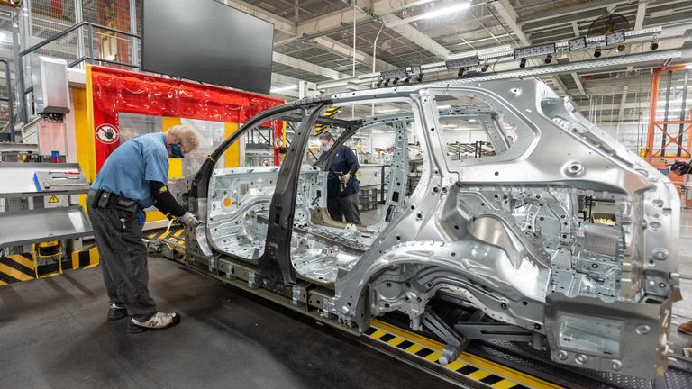 مصنع بي إم دبليو في مدينة سبارتانبرج الأمريكية