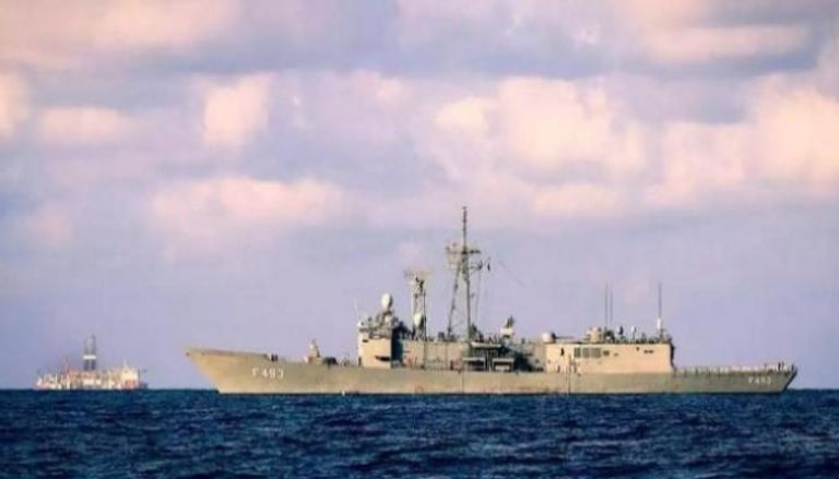 إحدى السفن الحربية خلال عملية إيريني- أرشيفية