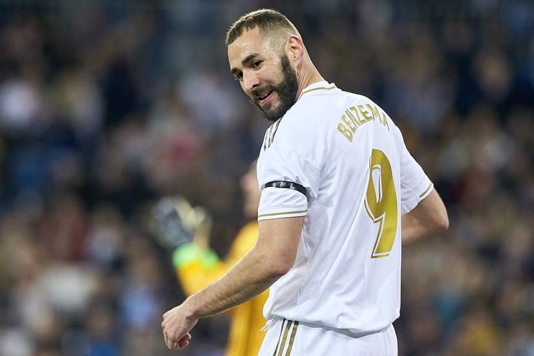الفرنسي كريم بنزيمة، مهاجم ريال مدريد ريال مدريد وبرشلونة