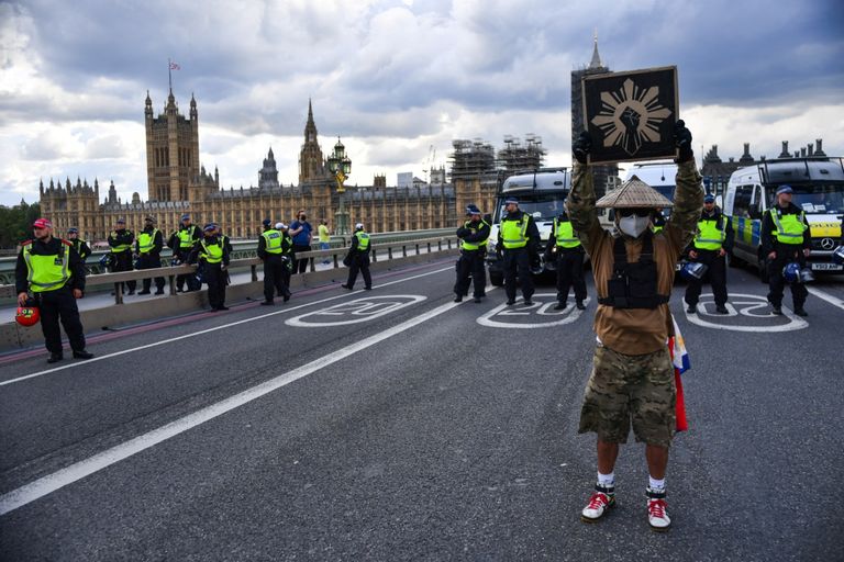 مظاهرات احتجاجية في العالم ضد العنصرية وعنف الشرطة