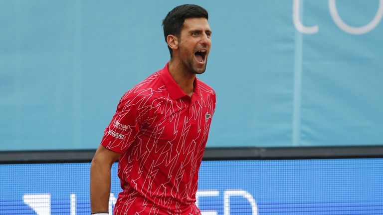 نوفاك ديوكوفيتش لعبة التنس