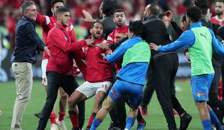 مرتضى منصور ومحمود الخطيب