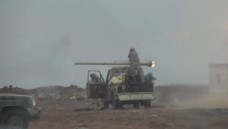 هجوم فاشل للحوثي بمديرية نهم