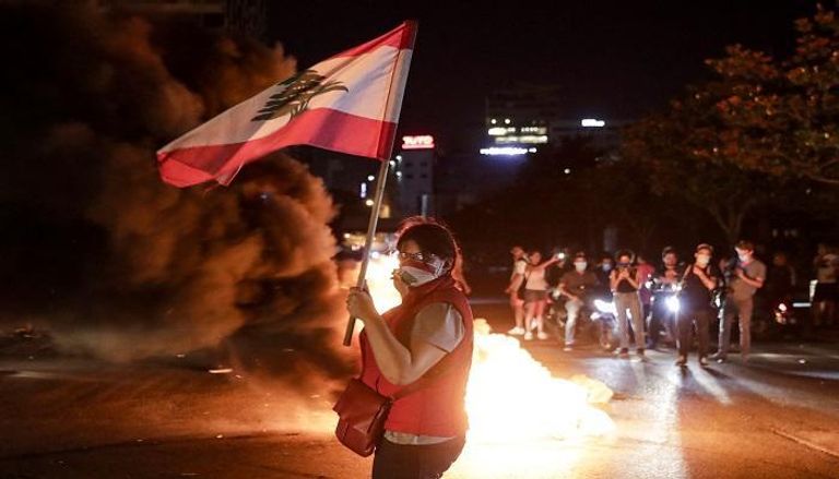 العنف أصبح شعار المظاهرات في لبنان - أرشيفبة