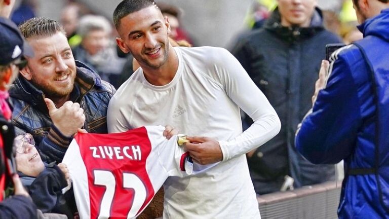 النجم المغربي حكيم زياش