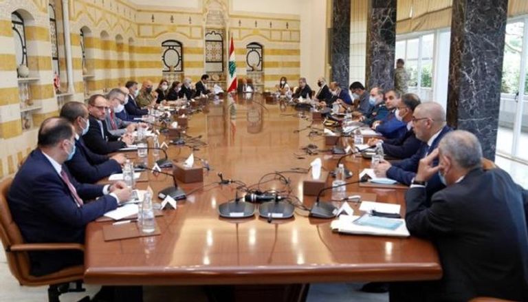 اجتماع المجلس الأعلى للدفاع برئاسة الرئيس اللبناني