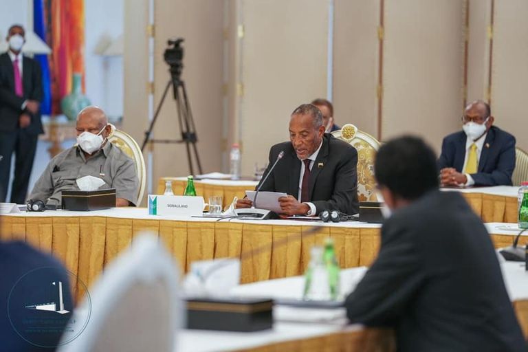 جانب من القمة التشاورية بجيبوتي