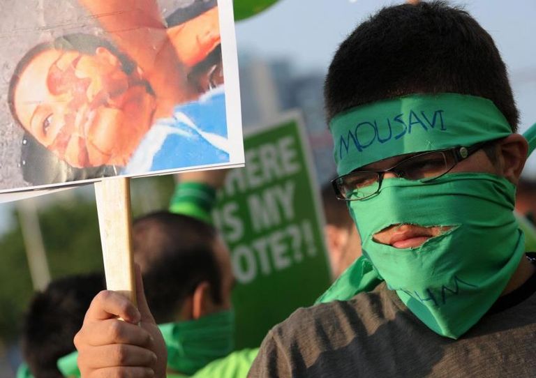 احتجاجات الحركة الخضراء عام 2009 - أرشيفية