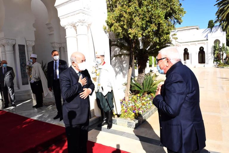 لحظة استقبال تبون الرئيس الأسبق اليامين زروال بقصر المرادية الرئيس الجزائري الأسبق اليامين زروال - أرشيفية