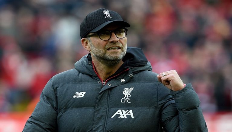 المدرب الألماني يورجن كلوب مدرب ليفربول الإنجليزي المدرب الألماني يورجن كلوب