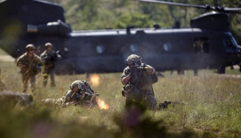 جنود أمريكيون يتدربون في ألمانيا 