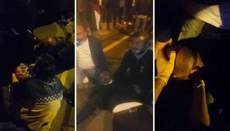عنف شرطة أردوغان ضد ضحايا مسرحية الانقلاب