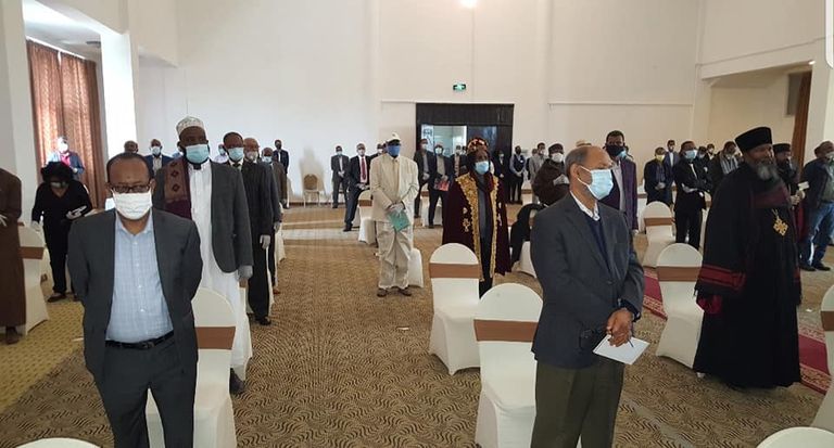 وفد من حكماء إثيوبيا في إقليم تجراي