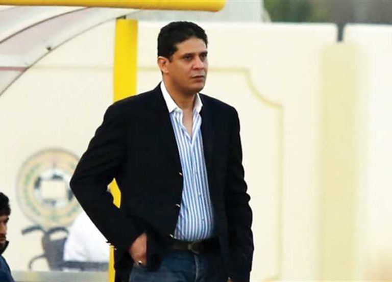 أيمن الرمادي مدرب عجمان الهولندي هينك تين كات