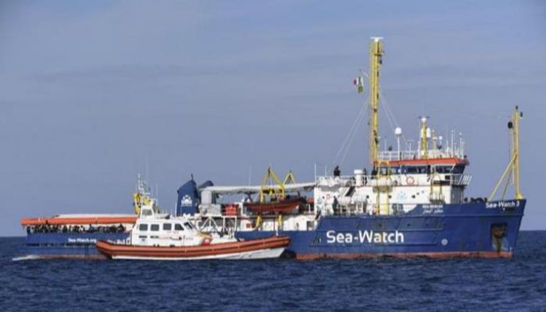 سفينة سي وواتش تنقذ مهاجرين قبالة سواحل ليبيا- أرشيفية