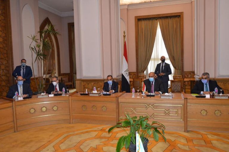 وزير الخارجية المصري ونظيره اليوناني بمقر وزارة الخارجية المصرية بالقاهرة