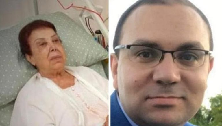 الدكتور محمد خالد، مدير العناية المركزة بالمستشفى وأحد أعضاء الطاقم الطبي المعالج لرجاء الجداوي