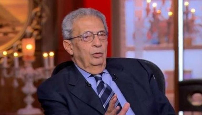 الأمين العام الأسبق لجامعة الدول العربية وزير الخارجية المصري الأسبق عمرو موسى
