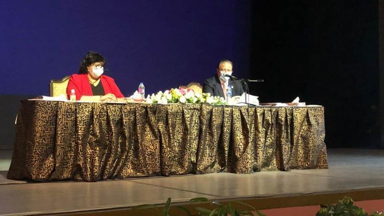 الدكتورة إيناس عبدالدايم وزيرة الثقافة المصرية