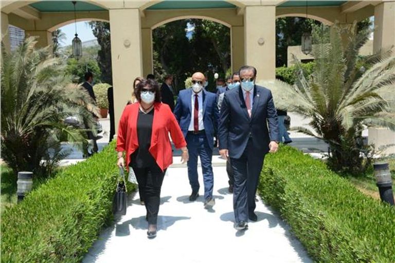 الدكتورة إيناس عبدالدايم وزيرة الثقافة المصرية