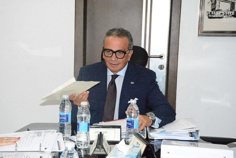 عمرو الجنايني رئيس اللجنة الخماسية المكلفة بإدارة اتحاد الكرة المصري الأهلي والزمالك - صورة أرشيفية