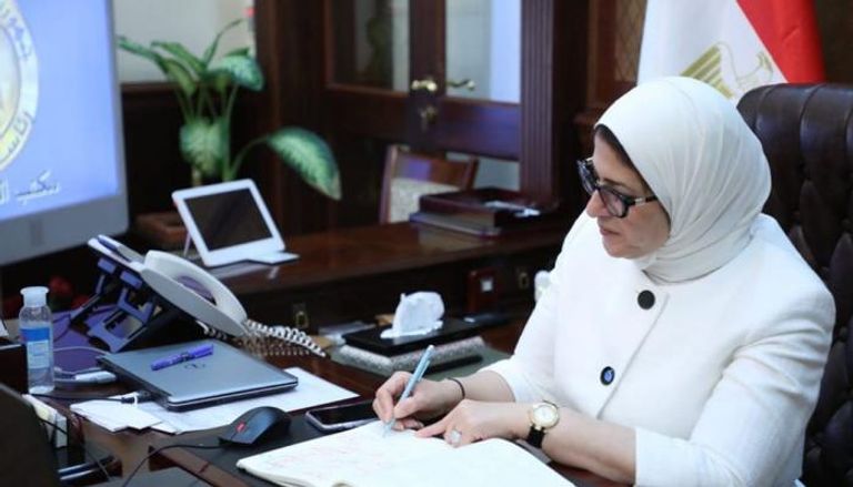 وزيرة الصحة المصرية الدكتورة هالة زايد