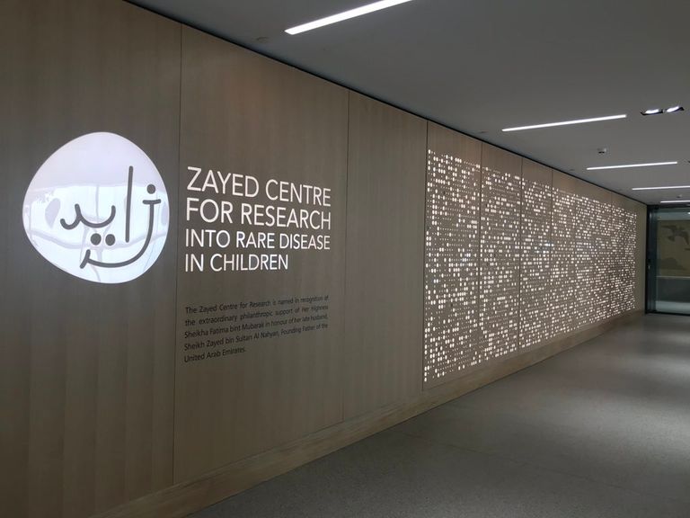مركز زايد لأبحاث الأمراض النادرة لدى الأطفال في لندن