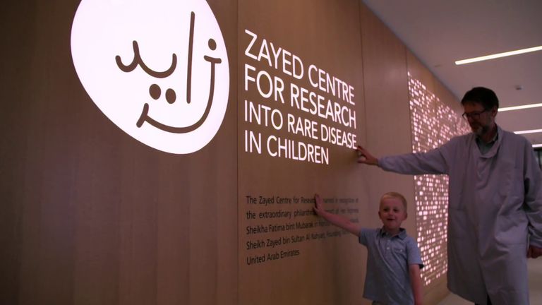 مركز زايد لأبحاث الأمراض النادرة لدى الأطفال في لندن