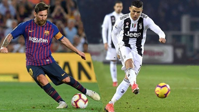 كريستيانو رونالدو وليونيل ميسي كريستيانو رونالدو وليونيل ميسي