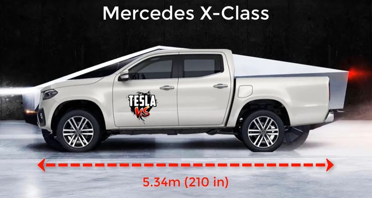 شاحنة تسلا تغلبت في طولها على كافة الشاحنات