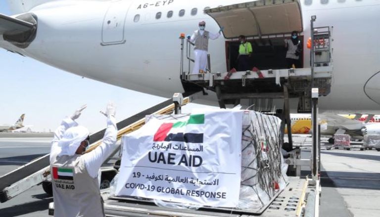 المساعدات الإماراتية لمكافحة كورونا