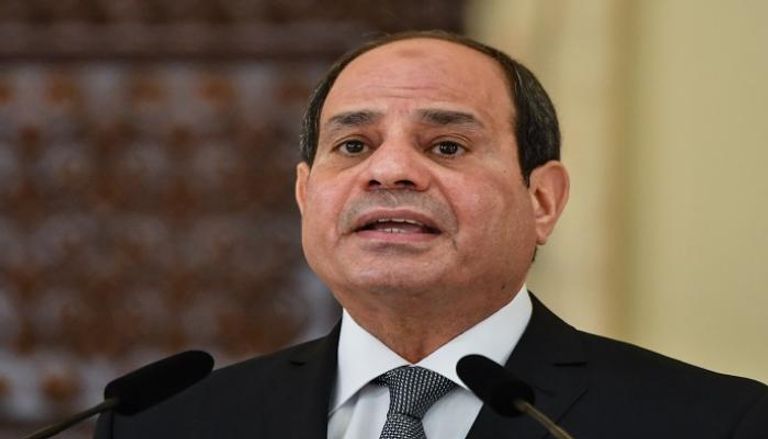 الرئيس المصري عبدالفتاح السيسي - أ.ف.ب