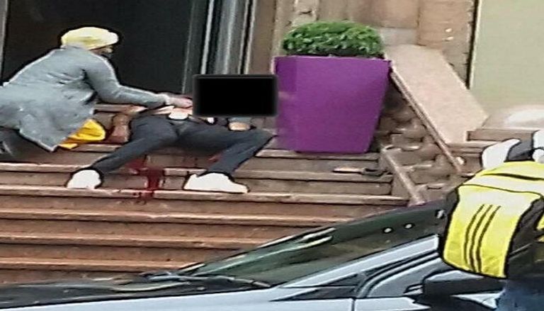 صورة متداولة من موقع الهجوم