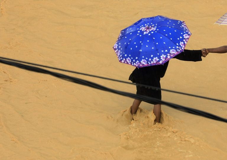 السكان فروا من منازلهم طلبا للسلامة